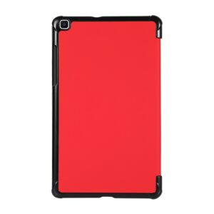 Samsung Galaxy Tab A7 Lite 8.7" T220 / T225 Θήκη Κόκκινο 3-folding Horizontal Flip TPU + PU Case with Holder Red