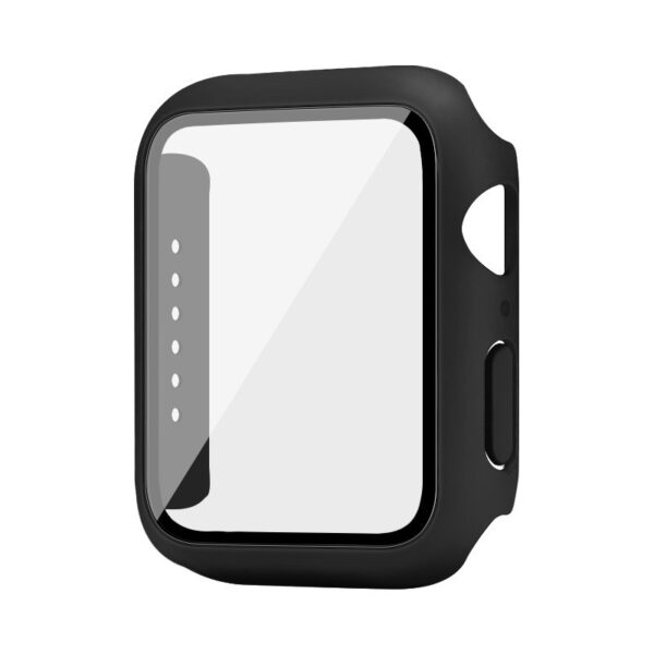 Apple Watch SE 2023 40 mm / SE 2022 40mm Γυαλί Προστασίας Οθόνης IMAK PC Frame Case with Tempered Glass Film Black