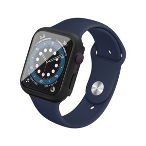 Apple Watch SE 2023 40 mm / SE 2022 40mm Γυαλί Προστασίας Οθόνης IMAK PC Frame Case with Tempered Glass Film Black