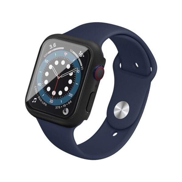 Apple Watch SE 2023 40 mm / SE 2022 40mm Γυαλί Προστασίας Οθόνης IMAK PC Frame Case with Tempered Glass Film Black