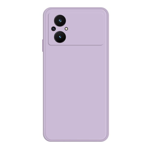 Xiaomi Poco M5 Θήκη Σιλικόνης Μωβ Imitation Liquid Silicone Phone Case Purple