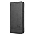 Samsung Galaxy A35 5G Θήκη Βιβλίο Μαύρο AZNS Magnetic Calf Texture Flip Phone Case Black