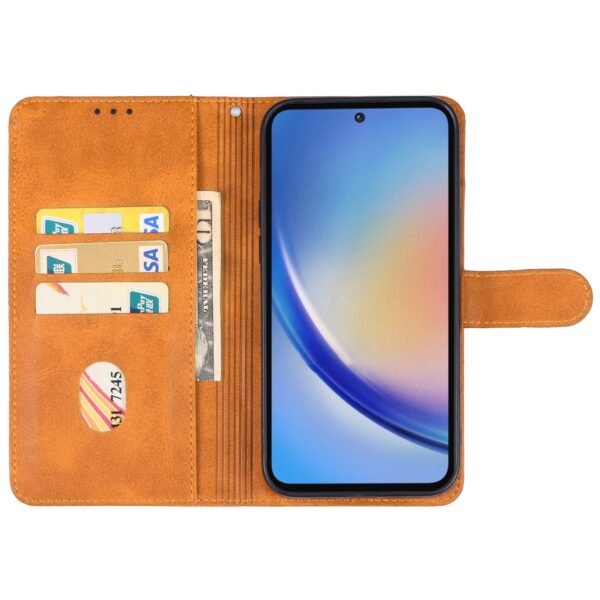 Samsung Galaxy A35 5G Θήκη Βιβλίο Καφέ Phone Case Brown