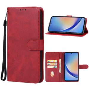 Samsung Galaxy A35 5G Θήκη Βιβλίο Κόκκινο Phone Case Red