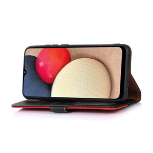 Samsung Galaxy A35 5G Θήκη Βιβλίο Μαύρο KHAZNEH Litchi Texture RFID Phone Case Black