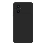 Xiaomi Poco M5 Θήκη Σιλικόνης Μαύρο Imitation Liquid Silicone Phone Case Black