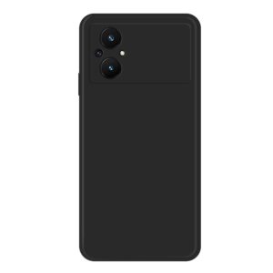 Xiaomi Poco M5 Θήκη Σιλικόνης Μαύρο Imitation Liquid Silicone Phone Case Black