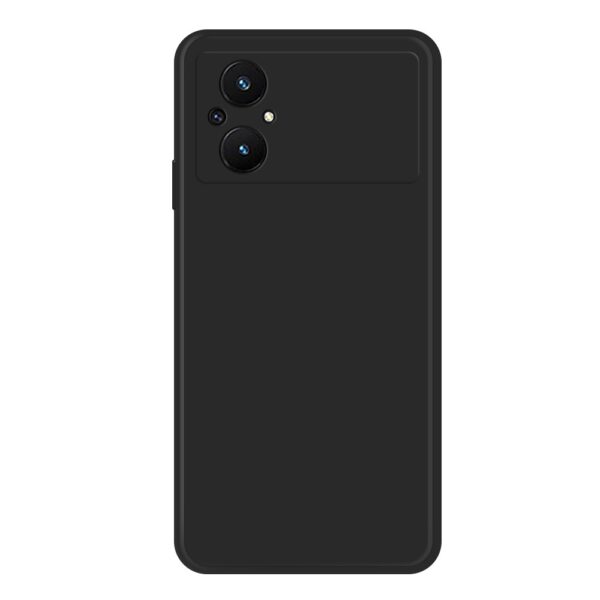 Xiaomi Poco M5 Θήκη Σιλικόνης Μαύρο Imitation Liquid Silicone Phone Case Black