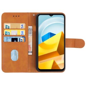 Xiaomi Poco M5 Θήκη Βιβλίο Καφέ Phone Case Brown