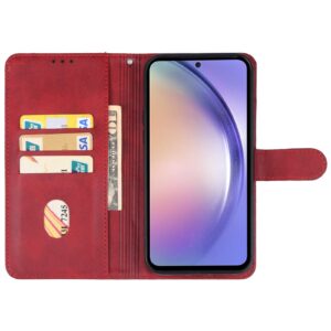 Samsung Galaxy A55 5G Θήκη Βιβλίο Κόκκινο Phone Case Red