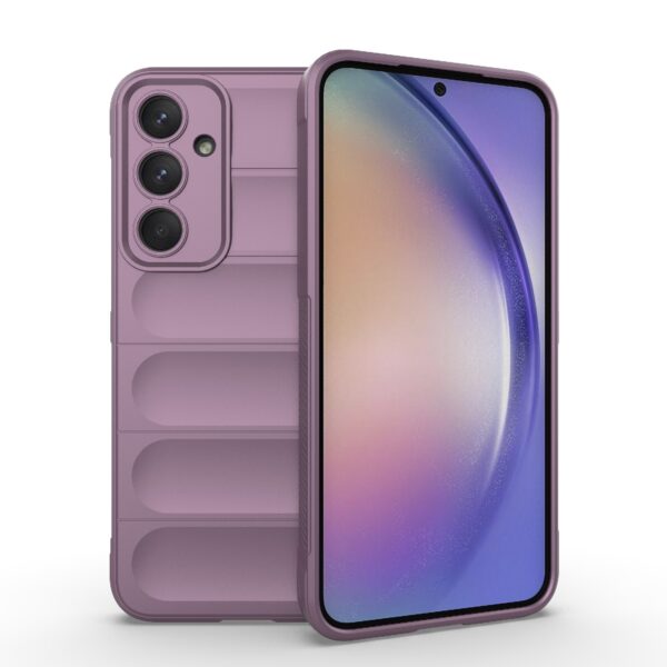 Samsung Galaxy A35 5G Θήκη Σιλικόνης Μωβ Magic Shield TPU + Flannel Phone Case Purple Samsung Galaxy A35 5G Θήκη Σιλικόνης Μωβ Magic Shield TPU + Flannel Phone Case Purple