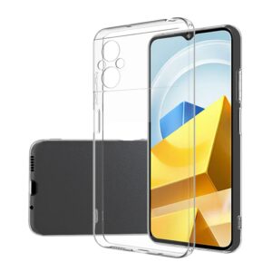 Xiaomi Poco M5 Θήκη Σιλικόνης Διάφανη Ultra-thin TPU Transparent