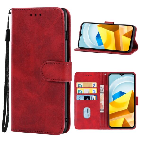 Xiaomi Poco M5 Θήκη Βιβλίο Κόκκινο Phone Case Red