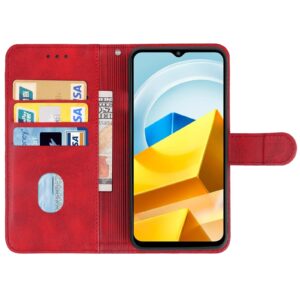 Xiaomi Poco M5 Θήκη Βιβλίο Κόκκινο Phone Case Red