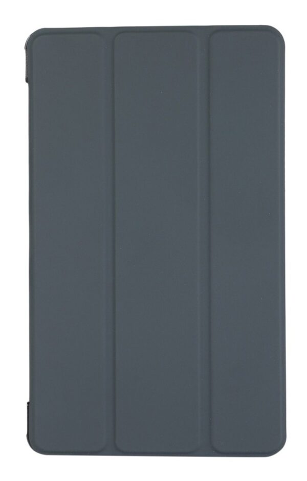 Samsung Galaxy Tab A7 Lite 8.7" T220 / T225 Θήκη Μαύρη 3-folding Skin Texture Horizontal Flip TPU + PU Case with Holder Black