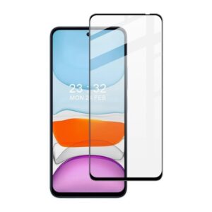 Xiaomi Poco M6 Pro 4G Προστατευτικό Τζαμάκι Μαύρο Imak 9H Surface Hardness Full Screen Tempered Glass Film Pro+ Series