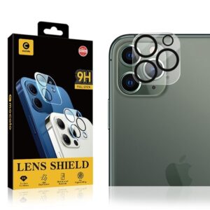 iPhone 11 Pro Max / iPhone 11 Pro Mocolo Tempered Glass Camera Black Frame Lens Αντιχαρακτικό Τζάμι Προστασίας Πίσω Κάμερας