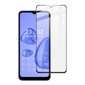 Xiaomi Redmi A1 / A2 / A1 Plus / A2 Plus Προστατευτικό Τζαμάκι Μαύρο ENKAY Hat-Prince High Aluminum-silicon Tempered Glass Film