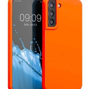 Forcell Samsung Galaxy S22 Plus 5G Soft Touch Θήκη Σιλικόνης - Orange