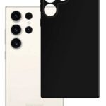 3MK Samsung Galaxy S24 Ultra 5G Matt Θήκη Σιλικόνης - Black