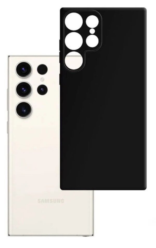 3MK Samsung Galaxy S24 Ultra 5G Matt Θήκη Σιλικόνης - Black 3MK Samsung Galaxy S24 Ultra 5G Matt Θήκη Σιλικόνης - Black