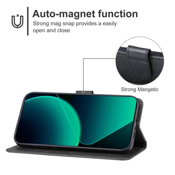Xiaomi 14 Θήκη Βιβλίο Μαύρο Phone Case Black