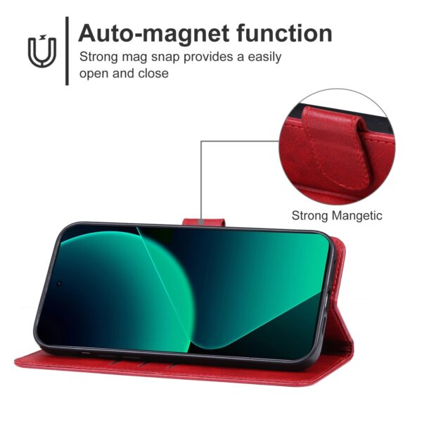 Xiaomi 14 Pro Θήκη Βιβλίο Κόκκινο Phone Case Red