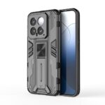 Xiaomi 14 Θήκη Μαύρη Με Σταντ Supersonic PC + TPU Shock-proof Case with Holder Black