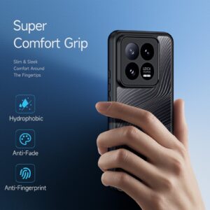 Xiaomi 14 Pro Θήκη Διάφανη Dux Ducis Aimo Series Back Cover Τransparent Black