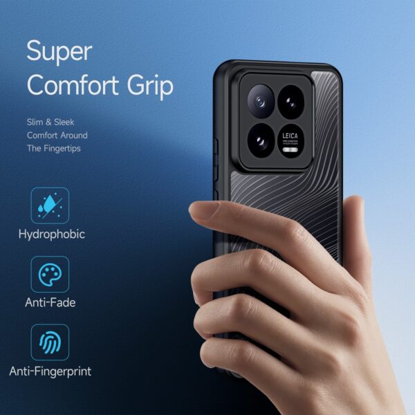 Xiaomi 14 Pro Θήκη Διάφανη Dux Ducis Aimo Series Back Cover Τransparent Black