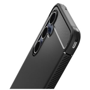 Samsung Galaxy A55 5G Θήκη Μαύρη Spigen Rugged Armor Back Cover Matte Black ACS07500