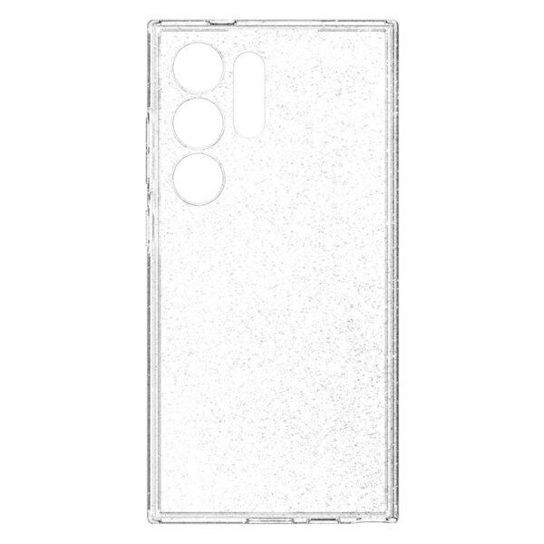 Samsung Galaxy S24 Ultra 5G Θήκη Διάφανη Spigen Liquid Crystal Glitter Back Cover Crystal Quartz ACS07285