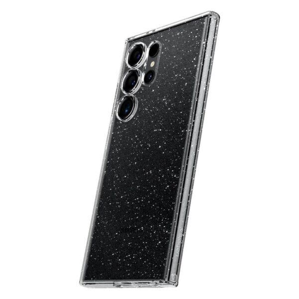 Samsung Galaxy S24 Ultra 5G Θήκη Διάφανη Spigen Liquid Crystal Glitter Back Cover Crystal Quartz ACS07285