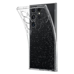 Samsung Galaxy S24 Ultra 5G Θήκη Διάφανη Spigen Liquid Crystal Glitter Back Cover Crystal Quartz ACS07285