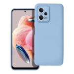 Xiaomi Redmi Note 12 5G Θήκη Σιλικόνης Γαλάζιο Soft Touch Silicone Rubber Soft Light Blue