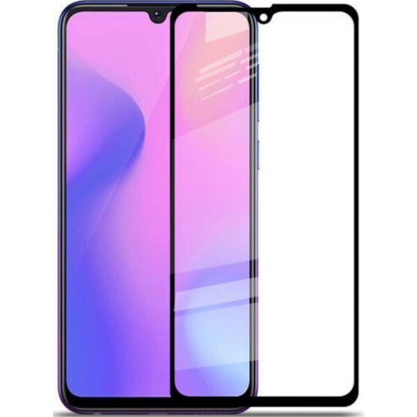 Samsung Galaxy A40 Προστατευτικό Τζαμάκι Μαύρο Full Glue 5D Full Screen Tempered Glass Black