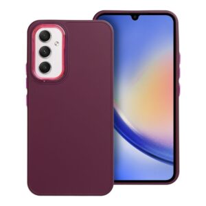 Samsung Galaxy A55 5G Θήκη Σλικόνης Μωβ TPU Silicone Case with Camera Frame Purple