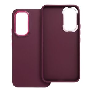 Samsung Galaxy A55 5G Θήκη Σλικόνης Μωβ TPU Silicone Case with Camera Frame Purple