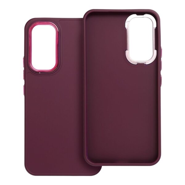 Samsung Galaxy A55 5G Θήκη Σλικόνης Μωβ TPU Silicone Case with Camera Frame Purple