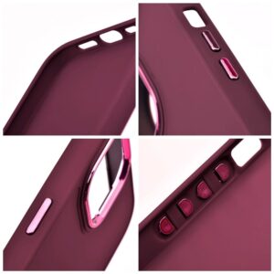 Samsung Galaxy A55 5G Θήκη Σλικόνης Μωβ TPU Silicone Case with Camera Frame Purple