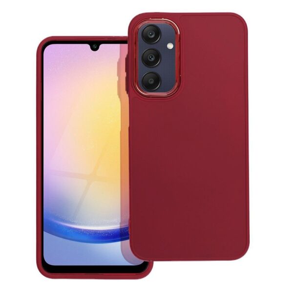 Samsung Galaxy A25 5G / A24 5G/4G Θήκη Σλικόνης Ματζέντα TPU Silicone Case with Camera Frame Magenta