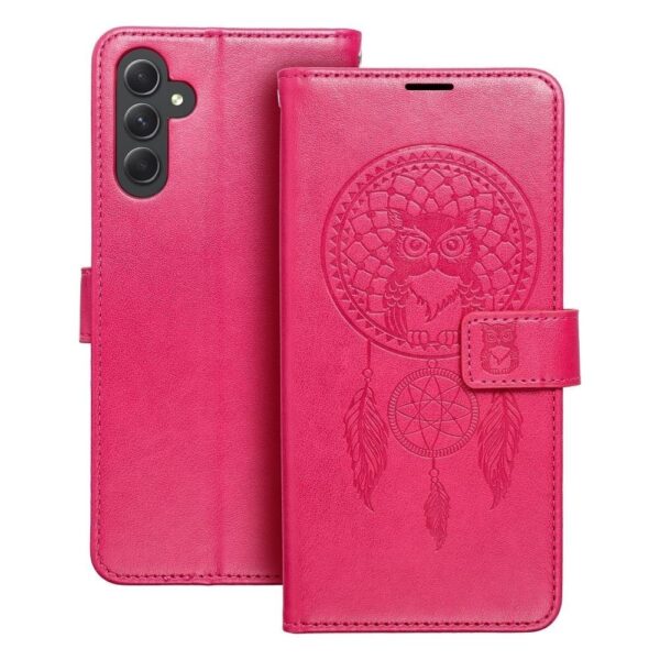 Samsung Galaxy A35 5G Θήκη Βιβλίο Φούξια Forcell Mezzo Dreamcatcher Book Case Fuchsia
