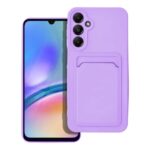 Samsung Galaxy A35 5G Θήκη Σιλικόνης Μωβ Skin Feel Card Contrast Color Button TPU Phone Case Purple