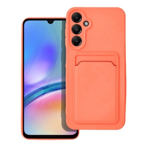 Samsung Galaxy A35 5G Θήκη Σιλικόνης Κοραλί Skin Feel Card Contrast Color Button TPU Phone Case Coral Samsung Galaxy A35 5G Θήκη Σιλικόνης Κοραλί Skin Feel Card Contrast Color Button TPU Phone Case Coral
