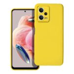 Forcell Xiaomi Redmi Note 12 5G Soft Touch Θήκη Σιλικόνης - Yellow