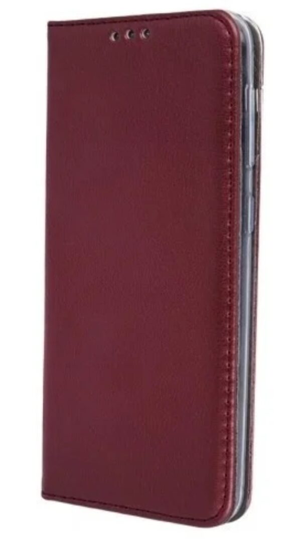 Tel1 Samsung Galaxy A55 5G Smart Magnetic Θήκη Βιβλίο - Burgundy