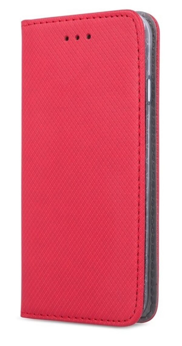 Tel1 Samsung Galaxy A55 5G Smart Magnet Θήκη Βιβλίο - Red