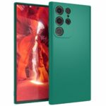 Samsung Galaxy S22 Ultra 5G Θήκη Σιλικόνης Τιρκουάζ Soft Touch Silicone Rubber Soft Case Turquoise