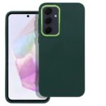 Samsung Galaxy A35 5G Θήκη Σλικόνης Πράσινο TPU Silicone Case with Camera Frame Green