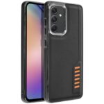 Samsung Galaxy A35 5G Θήκη Σιλικόνης Μαύρη Milano Silicone Case with Camera Frame Black